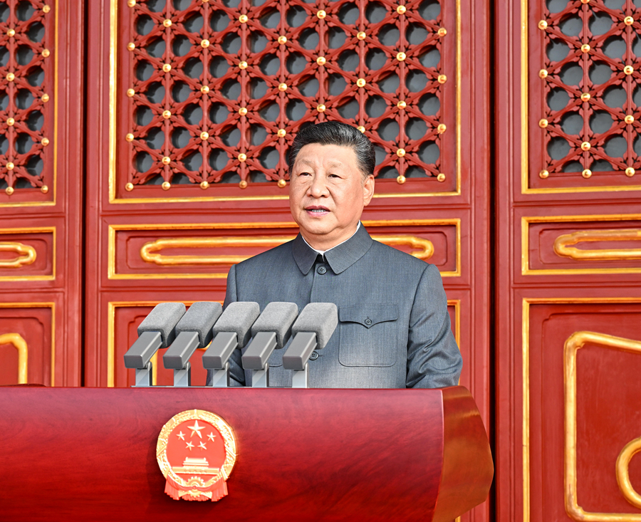9月3日，紀念中國人民抗日戰(zhàn)爭暨世界反法西斯戰(zhàn)爭勝利80周年大會在北京天安門廣場隆重舉行。中共中央總書記、國家主席、中央軍委主席習近平發(fā)表重要講話。